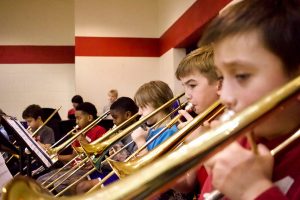 The Tuned In Academy Wind Ensemble